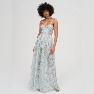 For Love And Lemons Cecelia lace maxi dress